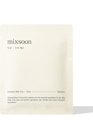 Mixsoon Soybean Milk Pad Besleyici Ve Nemlendirici Soya Fasulyesi Özlü Yüz Bakım Maskesi 10 Adet