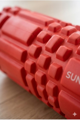 Sunyoga Foam Roller Masaj Rulosu Orta Sert Spor Sonrası Kas Gevşetici Yoga Pilates Fitness Masaj Köpüğü