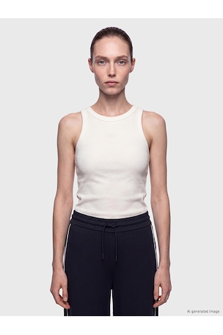Lcw Comfort Lacivert Şerit Detaylı Soft Touch Kadın Eşofman Altı