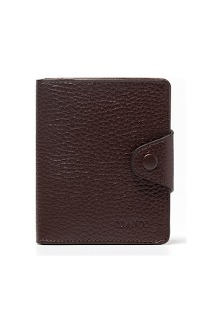 Kahve Cüzdan & Kartlık Unisex 866 Grande Deri Cüzdan Kartlık kahverengi