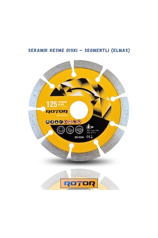 5li Disk Seti 125x22,23 Metal+seramik+ahşap 5 Parça