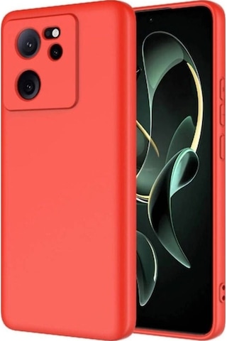 Xiaomi Mi 13t Pro Kılıf Zore Mara Lansman Kapak Kırmızı