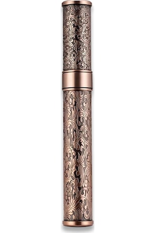 Damascus Desen Metal Puro Kılıfı Tüpü Tekli Bronze 50 Ring