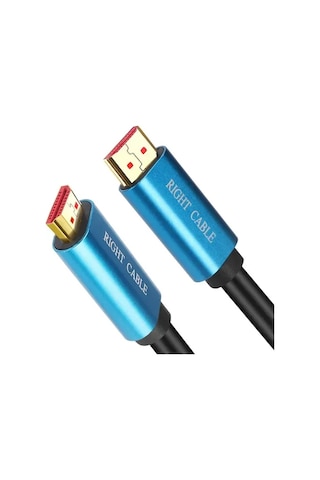 10 Metre Görüntü Aktarımı İçin Hdmı To Hdmı Video Kablosu Rightcable Jwd-02
