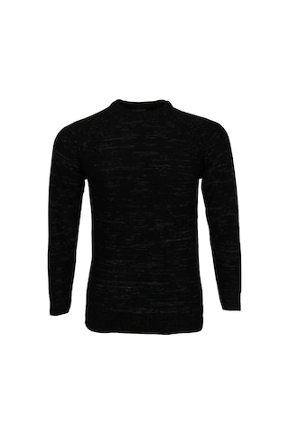 Erkek Kazak Sıfır Yaka Siyah Rar01115 001