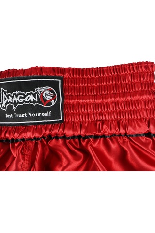 Dragondo Mt3033 Muaythai Şortu Kırmızı Kick Boks Şortu Kırmızı