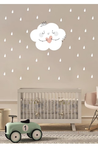 Sevimli Bulut  Prensesi ve Yağmur Damlası