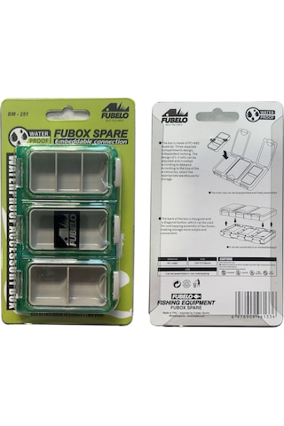 Fubelo Fubox Spare Lrf Aksesuar Kutusu Yeşil