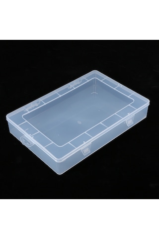 Lemestar Saydam Pp Plastik Kapaklı Dikdörtgen İpad Ve Notebook Saklama Kutusu - Hafif, Dayanıklı, Toz Koruyucu, Büyük Kapasite Diğer