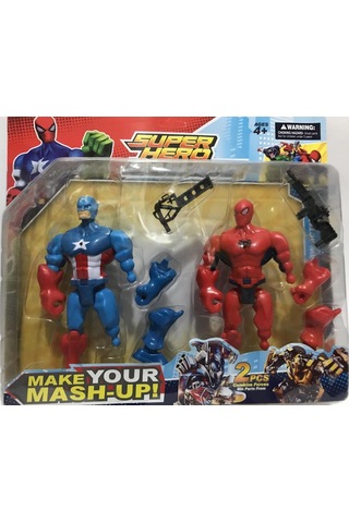 Super Hero Mashers Özel Figür Oyuncak 2'li