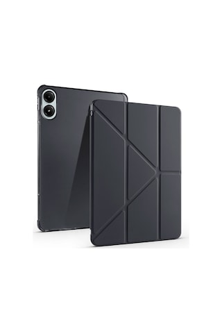 Xiaomi Redmi Pad Pro / Poco Pad 12.1inç Kılıf Kalem Bölmeli Trifolding Case Düz Redmi Pad Değildir