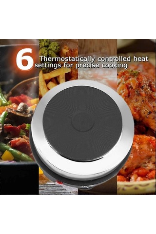 220v 500w Mini Elektrikli Sıcak Plaka, Taşınabilir Sıcak Plaka, Elektrikli Sıcak Plaka Isıtıcısı, Ofis Ve Mutfak İçin Taşınabilir Mini Ev Tipi Sıcak Plaka Ab Fişi