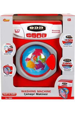 Sesli ve Işıklı Çamaşır  Makinesi