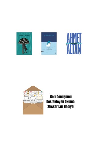 Bir Hayat Bir Hayata Değer + Kristal Denizaltı + Sudaki İz Cep Boy + Okuma Sticker'ları