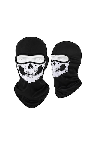 Motosiklet -BİSİKLET Kurukafa Balaklava Güneş Koruyucu BANDANA