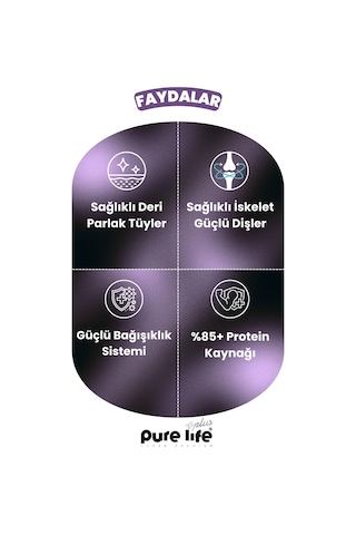 Purelife Plus Kuzu Eti Lokmalık Kedi Ödül Maması 60gr