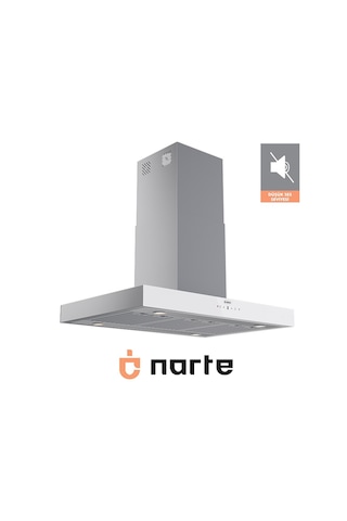 Narte HI30190W 90 CM Beyaz Ada Tipi Davlumbaz