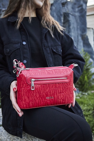 Zeyad Moda Vendy Ayarlanabilir Askılı El Ve Kol Çantası Kırmızı