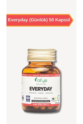Afye Everyday 550 Mg Afye Günlük 50 Kapsül
