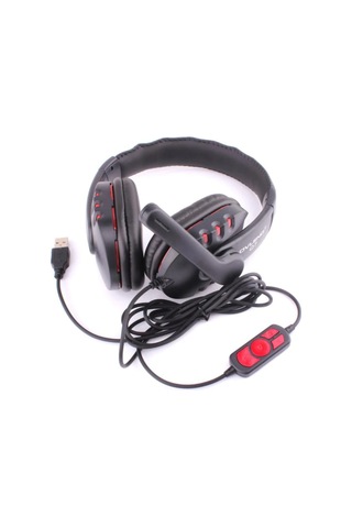 Ovleng Q7 Profesyonel Mikrofonlu Usb Girişli Kulak Üstü Oyuncu Kulaklığı