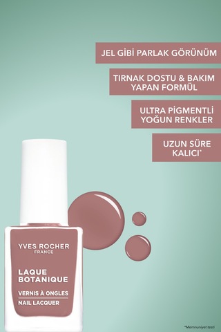 Yves Rocher Laque Botanique Ultra Parlak Renkli Vegan Oje - 50 Sümbül