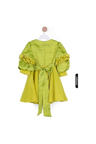 Xo Kids Kız Çocuk Elbise 3-7 Yaş 924 Yeşil