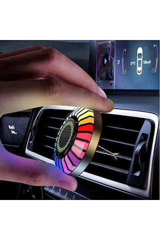 Periboia Araç İçi Koku Hazneli Rgb Sese Duyarlı Led Işık