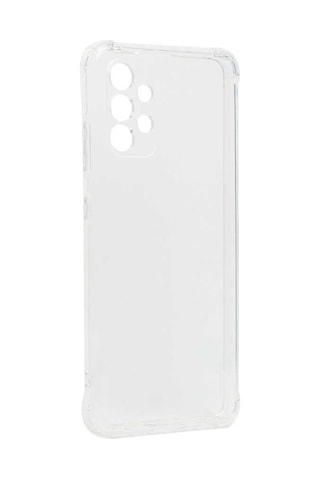 Mobilteam Galaxy Uyumlu A32 4g Kılıf Kamera Korumalı Nitro Anti Shock Silikon - Renksiz Renksiz