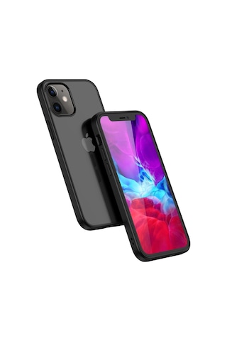 Apple Uyumlu iPhone Bikapak Elıt Shıne 12 Mini Full Kırmızı Kapak