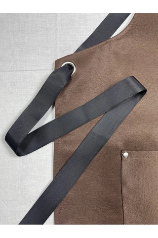 Levına Profesyonel Barista Önlüğü 325937391 Kahverengi