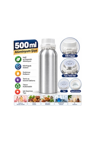 Alüminyum Şişe 0,5 Lt.