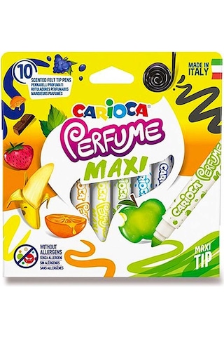 Carioca Kokulu Jumbo Keçeli Boya Kalemi 10'Lu