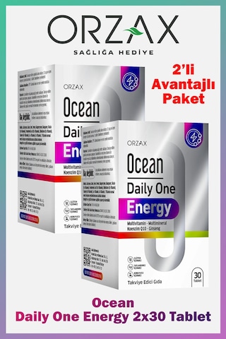Ocean Daily One Energy 30 Tablet 2 Adet