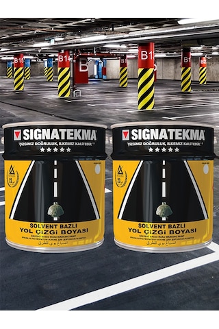 Signatekma Signawall - Bordür ve Kolon Boyası (2 Adet) Turuncu