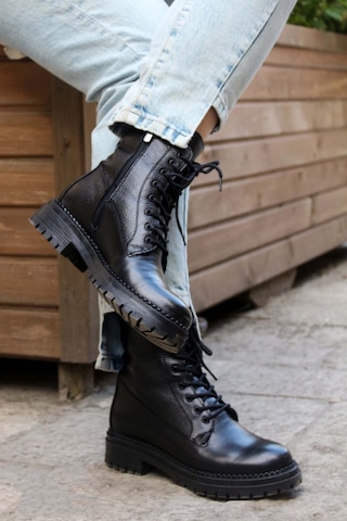Fast Step Hakiki Deri Kadın Spor Bot 146sza436 001