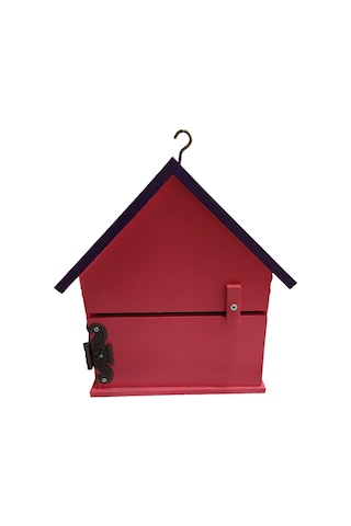 Ncy Ahşap Muhabbet Kuşu Cennet Papağanı Folluk 17 x 17