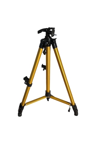 Lüx Titanium Hafif Metal Tripod Metal Şövale Metalik Gold