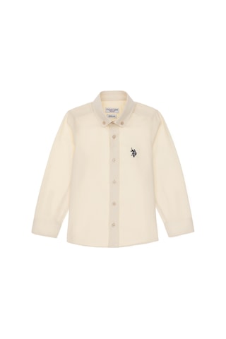 U.s. Polo Assn. Erkek Çocuk Taş Gömlek Basic 50306584-vr049 Tas