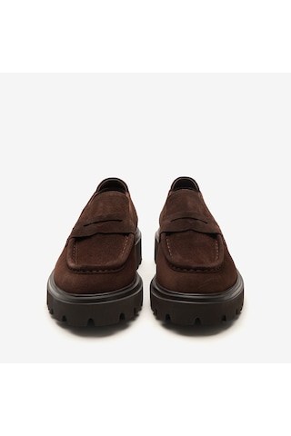 Kahve Süet Sneaker Erkek Ka-c30504 John May Munıh Kahverengi