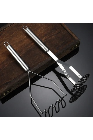 Paslanmaz Çelik Patates Ezici Manuel Meyve Sebze Basınçlı Çamur