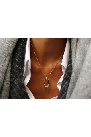 Reis T10684 Insula Necklace Altın