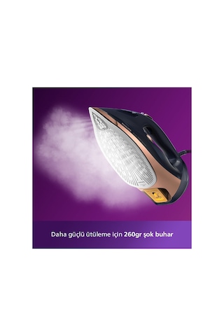 3 Adet Philips Azur Dst7510/80 7500 Serisi 3200 W Buharlı Ütü