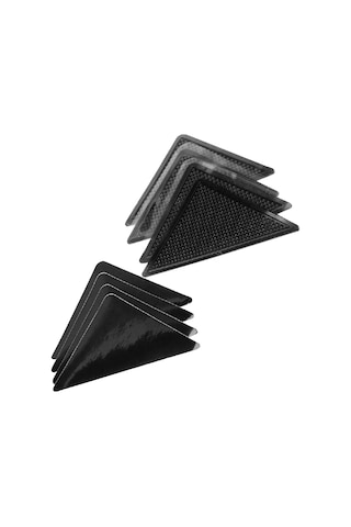 Gajeena Silikon Halı Kaydırmaz Yapışkan - 4 Adet Ana + 4 Adet Yardımcı Yapışkan, Tekrar Kullanılabilir, Su Geçirmez Diğer