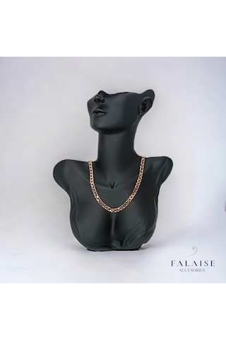 Ezme Zincir Kolye 50cm - Büyük Altın