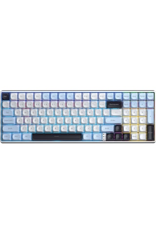 Aula S100 Pro Brown Switch How Swap Rgb Mekanik Klavye Bluetooth Kablolu Kablosuz Bağlantı Buz Mavisi