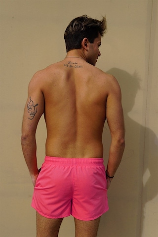 Miami Beach Pembe Mini Boy Erkek Deniz Ve Havuz Şortu Pembe