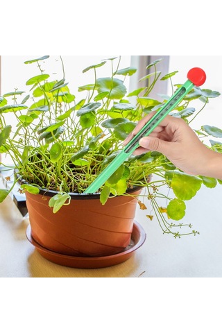 Springsun Toprak Sıcaklığı Ölçer, Cam Çubuklu Ve Bataryasız, Bahçe-bağ-çiftlik İçin -10 C/+110 C Aralığında Doğru Okuma