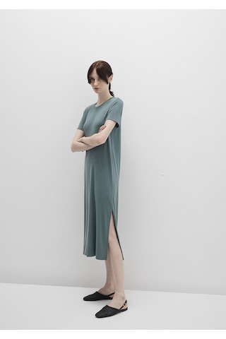 Mavi - Tencel Tm Modal Yeşil Midi Elbise 1310777-71917 Yeşil