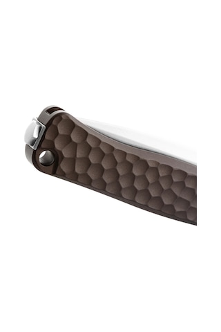 Lionsteel Emmet Em01a Es Stone Washed Blade Magnacut Aluminium Hammertone Kamp Çakı Kahverengi