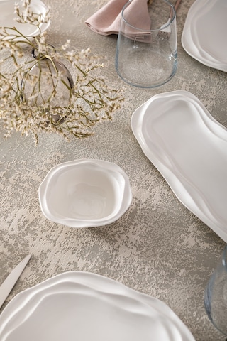 Emsan Royal 14 Parça 6 Kişilik Kahvaltı Takımı Beyaz